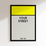 Personalized Monopoly-Style Property Card