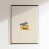 Halloween Pumpkin Friends