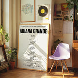 Ariana Grande setlist – 16th August 2026 at The O2 Arena, London, England (Copy)