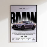 BMW M4 G82 Competition Poster