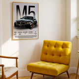 BMW M5 CS Poster