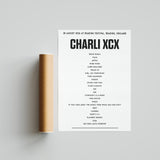 Charli xcx setlist – 28th August 2026 at Reading Festival, Reading, England