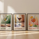 Classic Cocktail Set of 3