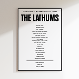 The Lathums setlist - 12th July 2025 at Sounds of the City, Millennium Square, Leeds
