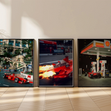 Set of 3 Ferrari F1 Posters