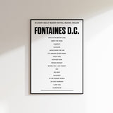 Fontaines D.C. setlist – 28th August 2026 at Reading Festival, Reading, England