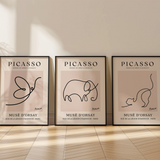 Picasso Animal Set of 3