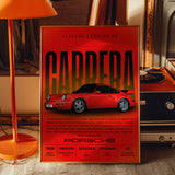 Porsche 911 Carrera RS Poster | Classic Porsche