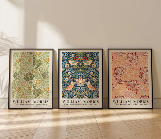 William Morris - The Smithsonian Institution Set of 3
