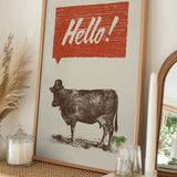 Hello Dapper Cow
