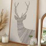 Intricate Patterned Stag