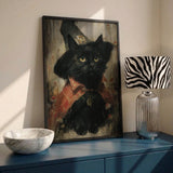 Whimsical Witch Cat
