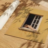 Relaxed Legs In Window