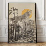 Majestic Tiger Ancient Ruins