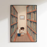 Cozy Library Reading