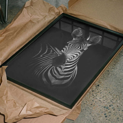 Striking Zebra Portrait