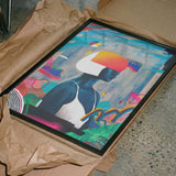 Vibrant Abstract Woman