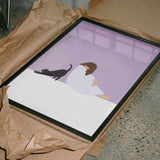 Girl and Cat