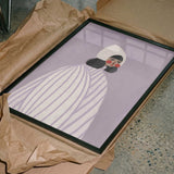 Whimsical Bonnet Woman