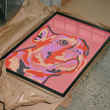 Colorful Pop Bulldog