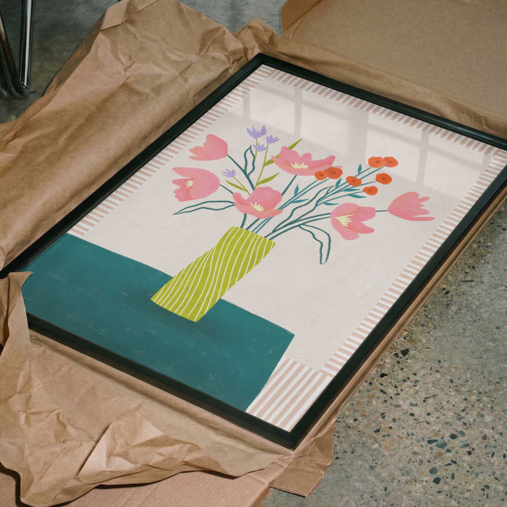 Vibrant Floral Still Life