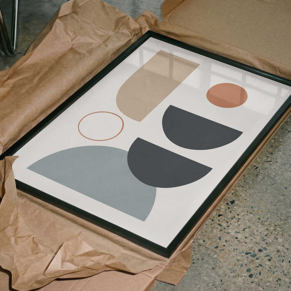 Earth Tone Geometric Shapes
