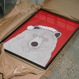 Festive Santa Bear