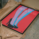 Stylish Pop Art Legs