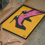 Pink Heels Pop Art