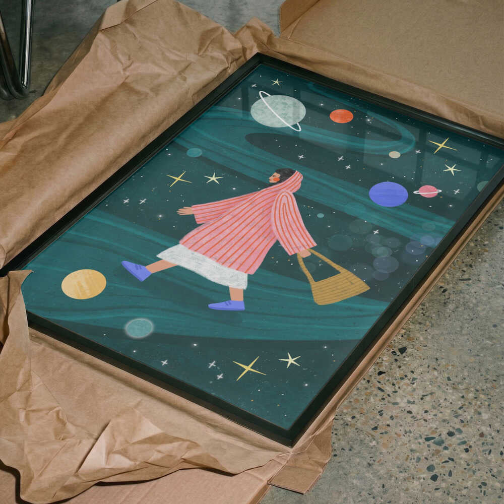 Dreamy Space Walk