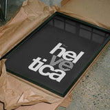 Bold Striped Helvetica