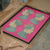 Pink Pop Art King