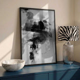 Dynamic Monochrome Abstract