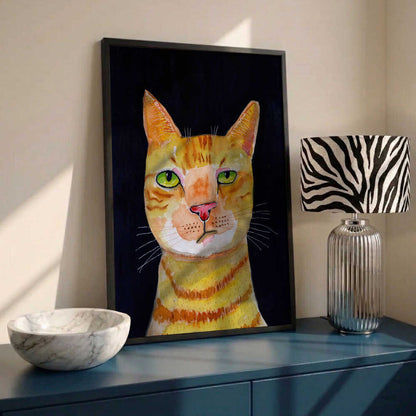 Expressive Orange Tabby