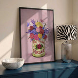 Flowers In a vintage Can