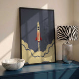 Retro Rocket Launch