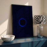 Cosmic Blue Circle