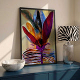 Vibrant Abstract Bloom
