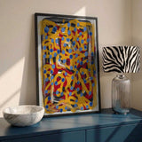 Vibrant Abstract Maze