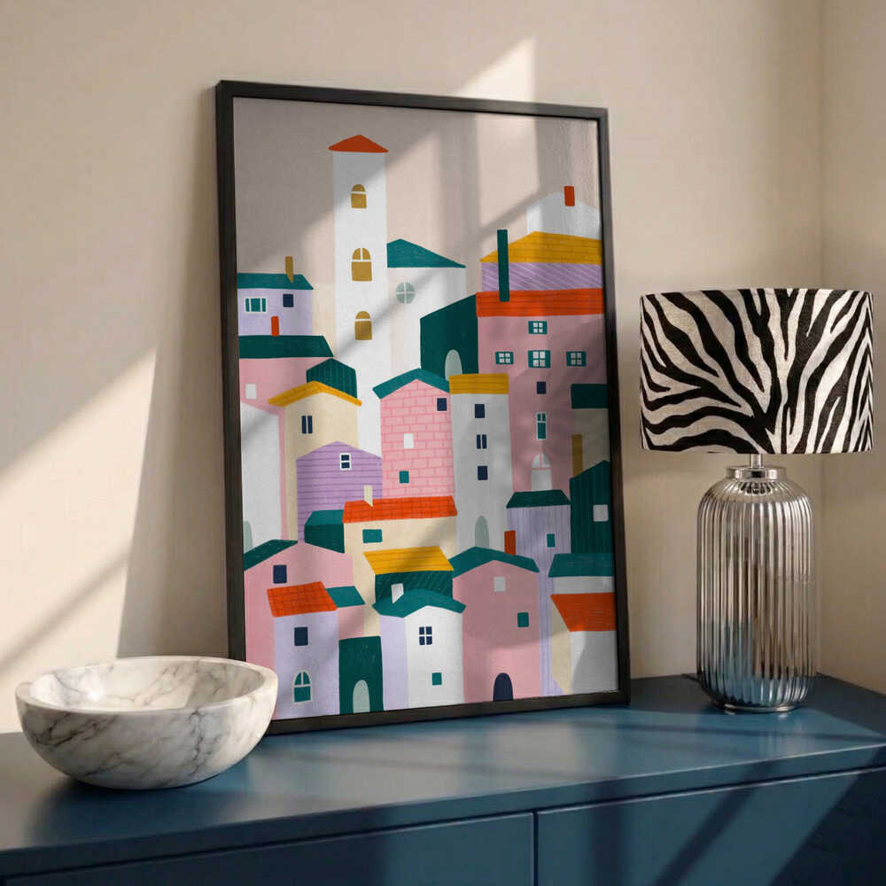 Charming Colorful Houses