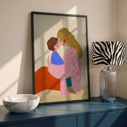Loving Mother Child Embrace