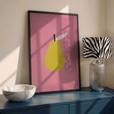 Pink Yellow Pear