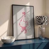 Whimsical Cowboy Goose