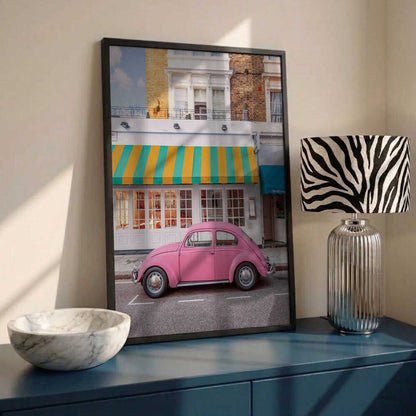 Vintage Pink Beetle Street