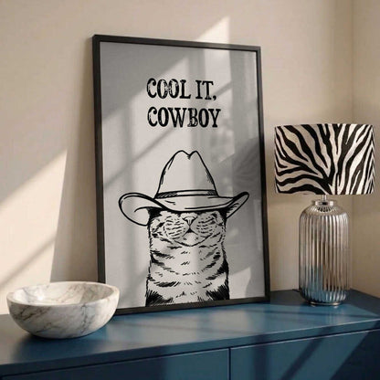 Cool It Cowboy Cat