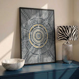 Bohemian Sunburst Mandala