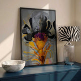 Dramatic Abstract Floral