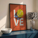 Love Tennis Ball