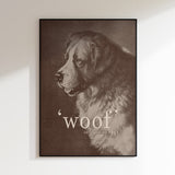 Noble Saint Bernard Woof