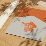 Skull Cowboy - Marl Orange